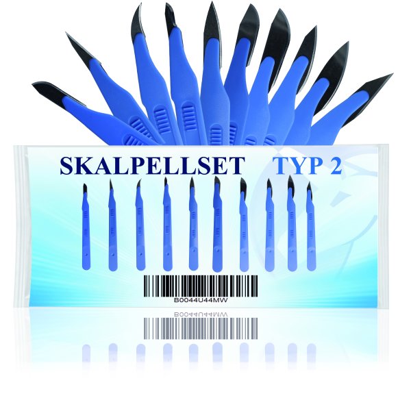 Horn Einweg-Skalpell-Set Typ II Version 2024