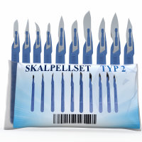 Horn Einweg-Skalpell-Set Typ II