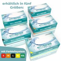 NITRAS 8311 BLUE WAVE Nitril-Handschuhe 100Stk Gr. S