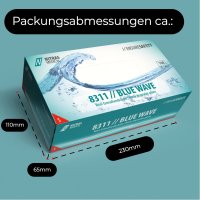 NITRAS 8311 BLUE WAVE Nitril-Handschuhe 100Stk Gr. S