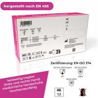 NITRAS 8327 CANDY WAVE Nitril-Handschuhe 100Stk Gr. S