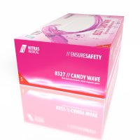 NITRAS 8327 CANDY WAVE Nitril-Handschuhe 100Stk Gr. S