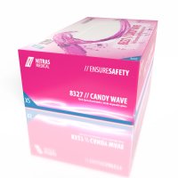 NITRAS 8327 CANDY WAVE Nitril-Handschuhe 100Stk Gr. XS