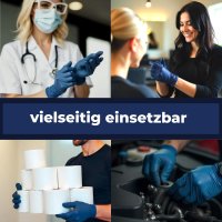 NITRAS 8324 INDIGO WAVE Nitril-Handschuhe 100Stk Gr. L
