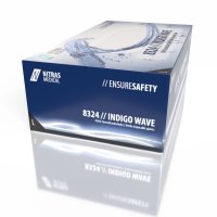 NITRAS 8324 INDIGO WAVE Nitril-Handschuhe 100Stk Gr. L
