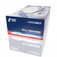 NITRAS 8324 INDIGO WAVE Nitril-Handschuhe 100Stk Gr. S