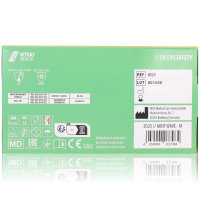 NITRAS 8325 MINT WAVE Nitril-Handschuhe 100Stk Gr. M