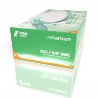 NITRAS 8325 MINT WAVE Nitril-Handschuhe 100Stk Gr. M