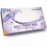 NITRAS 8322 PURPLE WAVE Nitril-Handschuhe 100Stk Gr. M
