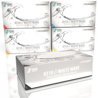 Nitras WHITE Wave Nitril-Einmalhandschuhe 100Stk...