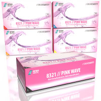 Nitras PINK Wave Nitril-Einmalhandschuhe 100Stk...