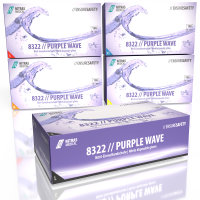 Nitras PURPLE Wave Nitril- Einmalhandschuhe 100Stk...