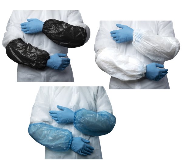 Nitras CPE-Ärmschoner 40cm 100Stk  -Farbe wählbar-