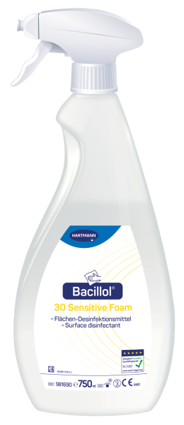 Bacillol 30 Sensitive Foam Sprühflasche 750ml