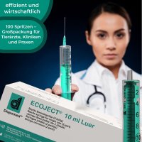 ECOJECT 2-tlg Einmal-Spritzen 10ml 100Stk