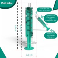 ECOJECT 2-tlg Einmal-Spritzen 10ml 100Stk