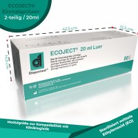 ECOJECT Einmal-Spritzen 20ml 80Stk