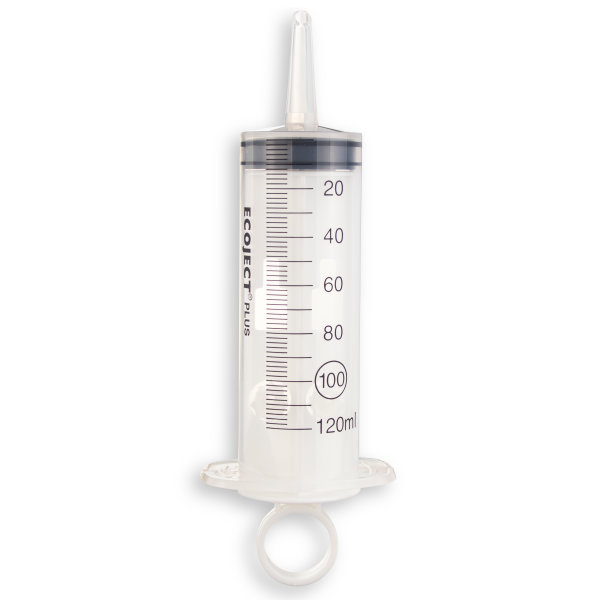 ECOJECT Plus Wund-/ Katheterspritze 100/120ml