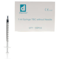DISPOMED Feindosierspritzen 1ml mit Spardorn 100Stk
