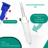 SOLUFLO G LLVet (Tiermedizin) Infusionsbesteck 150cm