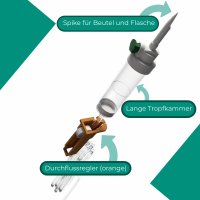 SOLUFLO LL P Infusionsbesteck 190cm