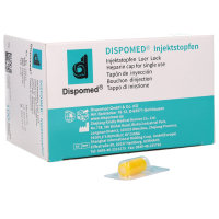 DISPOMED Injektstopfen mit Zuspritzmöglichkeit 100Stk