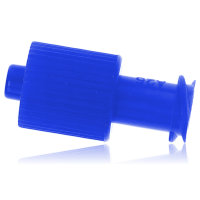 DISPOMED Verschlusskoni Kombi-Stopfen blau 100Stk