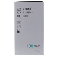 DISPOMED Verschlusskoni Kombi-Stopfen blau 100Stk