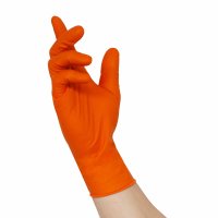 NITRAS 8335 TOUGH GRIP N Nitril-Handschuhe 50Stk orange Gr. L