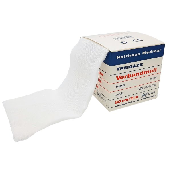 YPSIGAZE Verbandmull 10 cm x 10 m