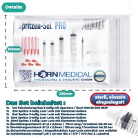 Horn Spritzen-Set PRO
