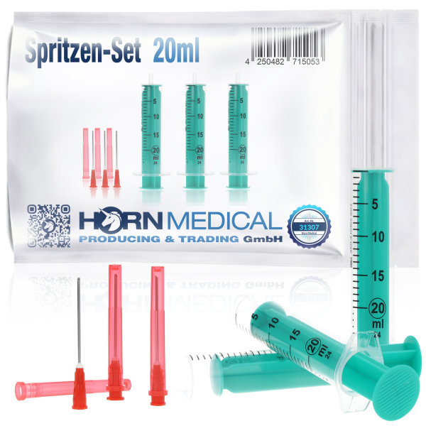 Horn Spritzen-Set 20ml