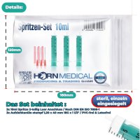 Horn Spritzen-Set 10ml
