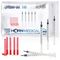 Horn Spritzen-Set 1ml