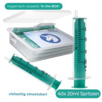 Horn Spritzen-Set 40x 20ml in the Box