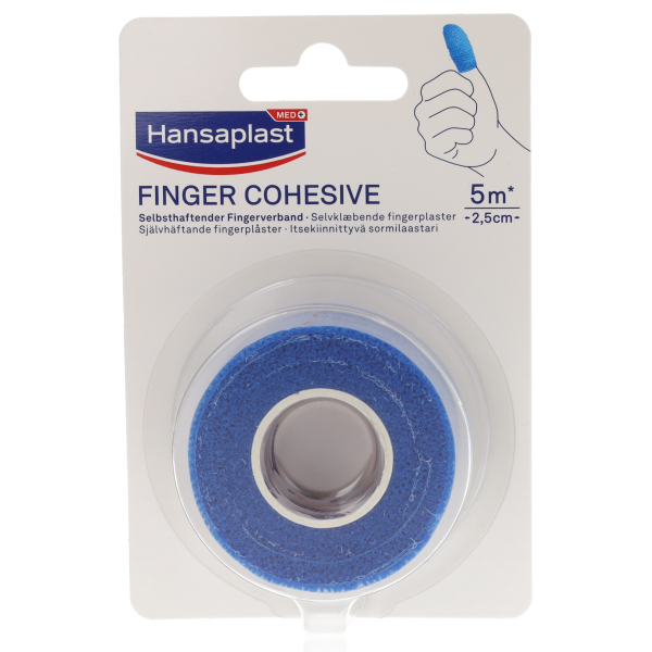 Hansaplast Selbsthaftender Fingerverband 2,5cm x 5m