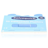 Salvequick 51030127 Detektierbare Pflasterstrips Refill 35Stk