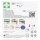 Salvequick 51030127 Detektierbare Pflasterstrips Refill 35Stk