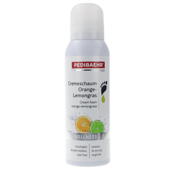Pedibaehr Cremeschaum Orange-Lemongras 125ml