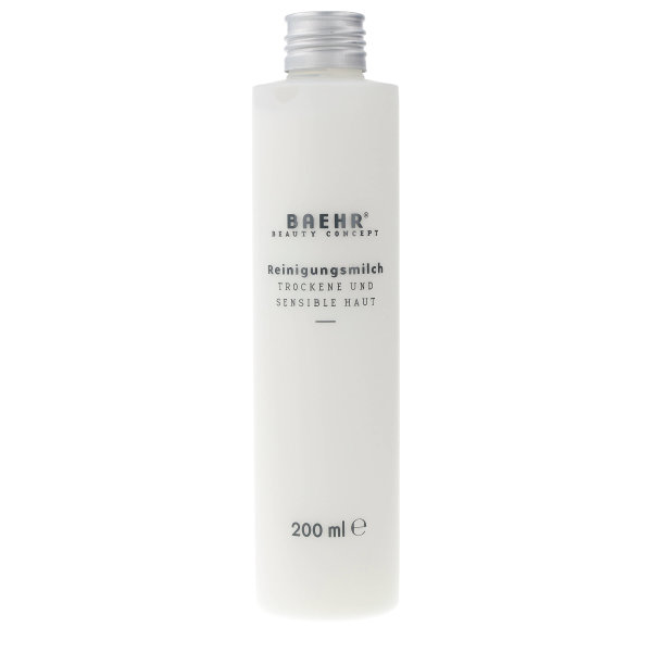 Baehr Beauty Concept Reinigungsmilch Trockene und Sensible Haut 200ml