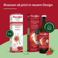 Rosaxan Nährstoffkomplex – 750 ml Saft & 20 Vitamin D Tabletten