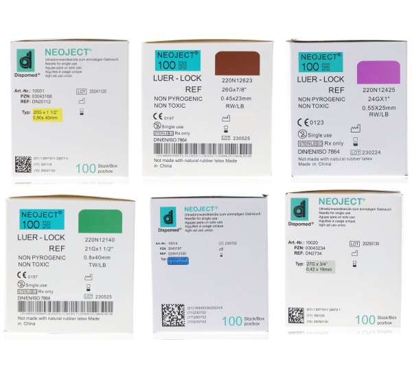 NEOJECT Kanülen  - Ausführung wählbar-