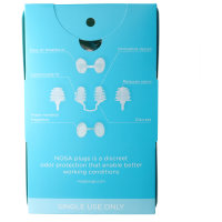 NOSA PLUG odor control Nasenstöpsel mit Menthol 100Stk
