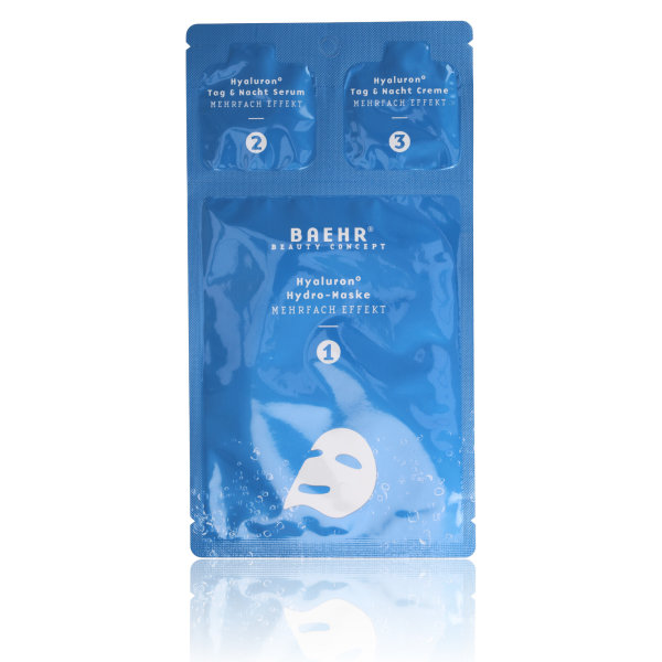 Baehr Beauty Concept Hyaluron+ 3-in-1 Hydro-Masken 5 Stk