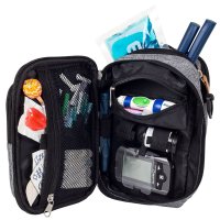 Elite Bags FIT EVO Diabetikertasche grau-bitone