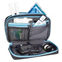 Elite Bags DIABETICS XL Diabetikertasche schwarz-hellblau