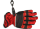 Tee-uu CLIP Handschuhhalter schwarz