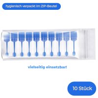 Horn Untersuchungsröhrchen 10Stk