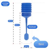 Horn Untersuchungsröhrchen 10Stk