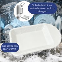 Abtropfschale für Horn Wandspender